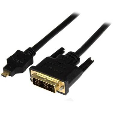 2 Metre StarTech Micro HDMI to DVI-D Cable - M/M