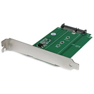 StarTech M.2 to SATA SSD Adapter - Expansion Slot Mounted