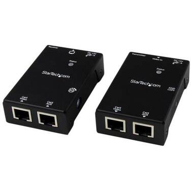 StarTech HDMI Over CAT5/CAT6 Extender with Power Over Cable - 165 ft (50m)