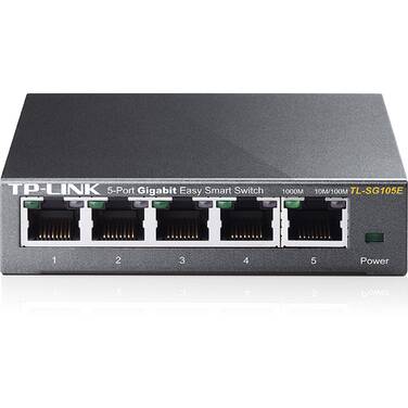 5 Port TP-Link TL-SG105E Gigabit Network Switch