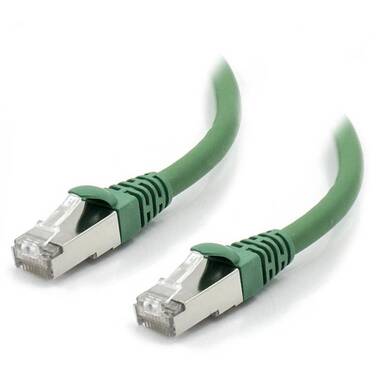 ALOGIC 2m Green 10G Shielded CAT6A LSZH Network Cable