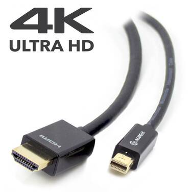 2 Metre ALOGIC SmartConnect Mini DisplayPort to HDMI Cable with 4K Support Male to Male