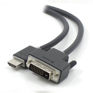 1 Metre ALOGIC DVID to HDMI Cable Male to Male