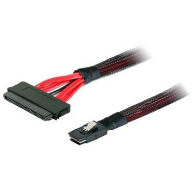 50cm ALOGIC Mini SAS (SFF8087) to (4) SFF8484 Cable