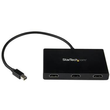 StarTech Mini DisplayPort to HDMI Multi-Monitor Splitter - 3-Port MST Hub