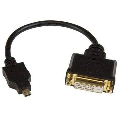 StarTech Micro HDMI to DVI-D Adapter M/F - 8in
