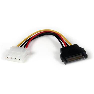15cm StarTech SATA to LP4 Power Cable Adapter - F/M