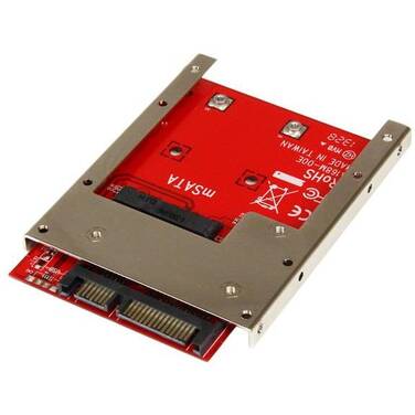 StarTech mSATA SSD to 2.5in SATA Adapter Converter