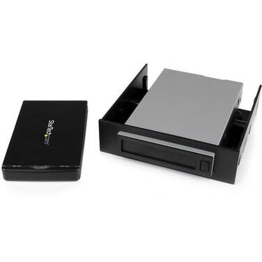 StarTech Removable 2.5 SATA HDD Enclosure/Backup System/Mobile Rack for 3.5/5.25 Bay