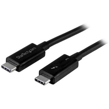 50cm StarTech Thunderbolt 3 (40Gbps) USB-C Cable - Thunderbolt USB and DisplayPort Compatible