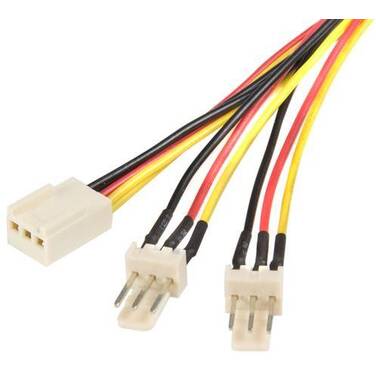 StarTech 12in TX3 Fan Power Splitter Cable