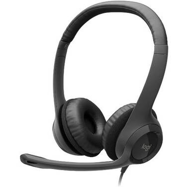 Logitech H390 Stereo USB Headset PN 981-000485