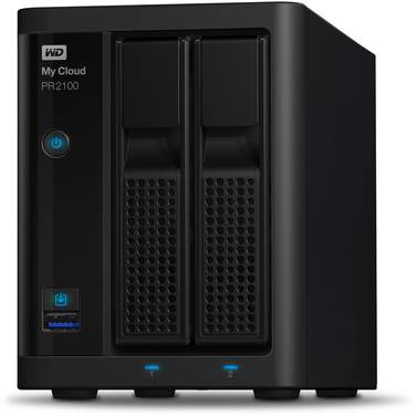 8TB (2x4TB) WD 3.5 My Cloud Pro PR2100 NAS Unit PN WDBBCL0080JBK-SESN