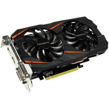 Gigabyte GTX1060 6GB OC Gaming PCIe Video Card PN GV-N1060WF2OC-6GD