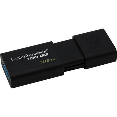 32GB Kingston DataTraveler 100 G3 USB 3.0 Pen Drive PN DT100G3/32GBFR