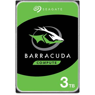 3TB Seagate 3.5 5400rpm SATA 6Gb/s BarraCuda HDD PN ST3000DM007