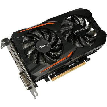 Gigabyte GTX1050 2GB PCIe Video Card PN GV-N1050OC-2GD