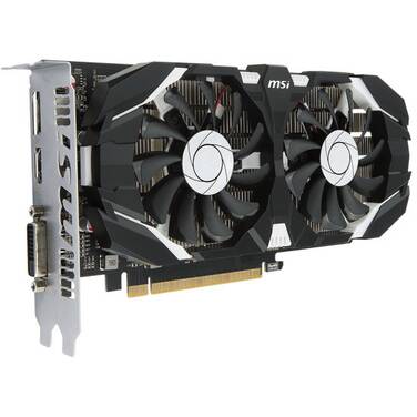 MSI GTX1050Ti 4GB 4GT OC PCIe Video Card PN GTX 1050 Ti 4GT OC