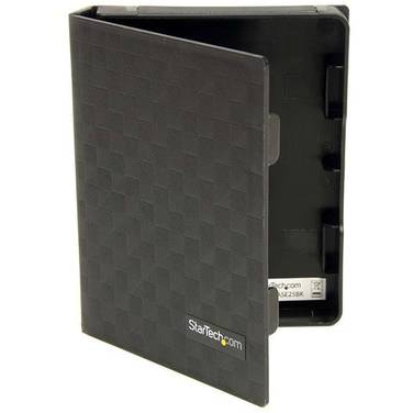 StarTech 2.5in Anti-Static Hard Drive Protector Case - Black (3pk)