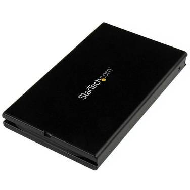 StarTech USB 3.1 (10Gbps) 2.5 SATA SSD/HDD Enclosure with Integrated USB-C Cable