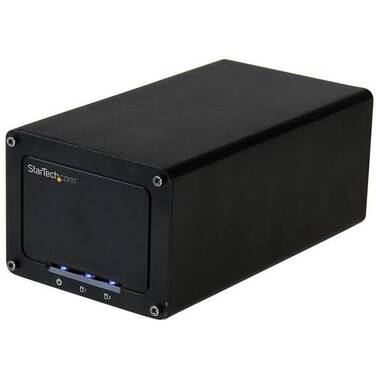 StarTech USB 3.1 (10Gbps) External Enclosure for Dual 2.5 SATA Drives