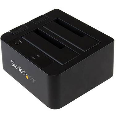 StarTech SDOCK2U313 USB 3.1 (10Gbps) Dual-Bay Dock for 2.5/3.5 SATA SSD/HDDs