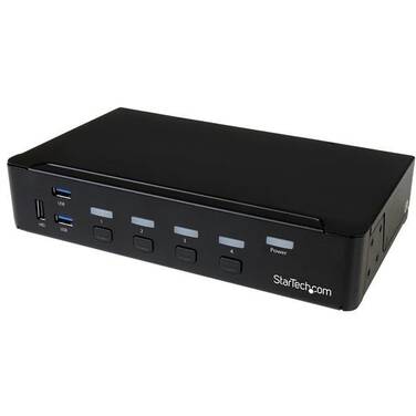 StarTech 4-Port DisplayPort KVM Switch - USB 3.0 - 4K 30Hz