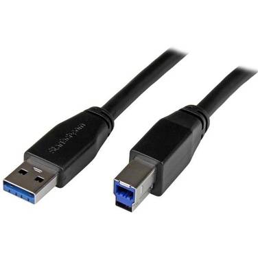 5 Metre StarTech Active USB 3.0 USB-A to USB-B Cable - M/M