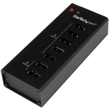 StarTech 7-Port Charging Station for USB Devices - 45W / 9A