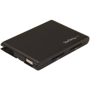 StarTech Dual-Slot SD Card Reader/Writer - USB 3.0 - SD 4.0, UHS II