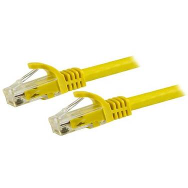 StarTech Cat6 Patch Cable with Snagless RJ45 Connectors - 7 m  Yellow