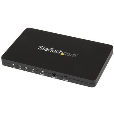 StarTech 4-Port HDMI Automatic Video Switch w/ Aluminum Housing and MHL Support - 4K 30Hz