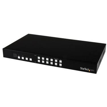 StarTech 4x4 HDMI Matrix Switch with Picture-and-Picture Multiviewer or Video Wall