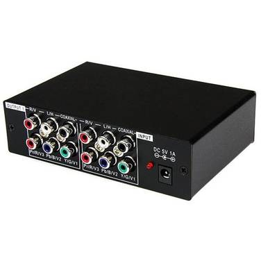 StarTech 3 Port Component Video Splitter with Digital Audio