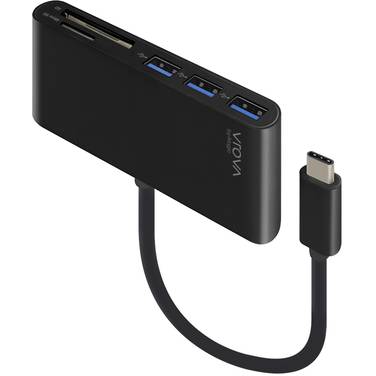 Alogic USB-C to Multi Card Reader & 3 Port USB Hub - VROVA Series