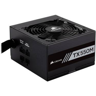 550 Watt Corsair TX550M Modular 80 PLUS Gold Power Supply PN CP-9020133-AU