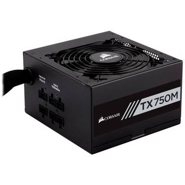 750 Watt Corsair TX750M Modular 80 PLUS Gold Power Supply PN CP-9020131-AU