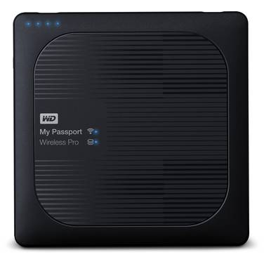 4TB WD 2.5 Wireless/USB 3.0 My Passport Pro Portable HDD PN WDBSMT0040BBK-PESN