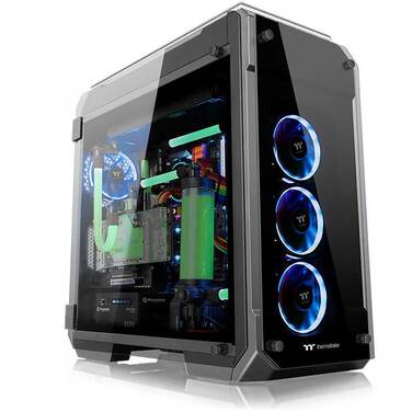 Thermaltake Full ATX View 71 Tempered Glass Case PN CA-1I7-00F1WN-00