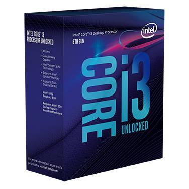 Intel S1151 Core i3 8350K 4.0GHz 4 Core CPU PN BX80684I38350K (No Heatsink Included), Limit 1 per customer