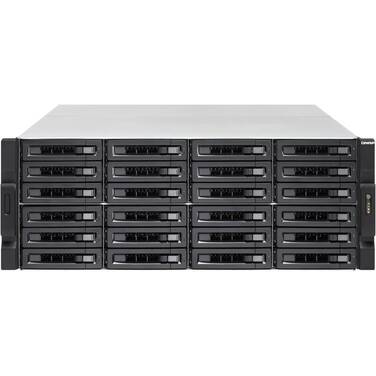 24 Bay QNAP TVS-EC2480U-SAS-RP-8GE-R2 Rackmount NAS Unit