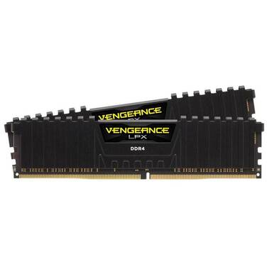 32GB DDR4 Corsair CMK32GX4M2B3000C15 (2x16G) 3000Mhz Vengeance LPX RAM Black