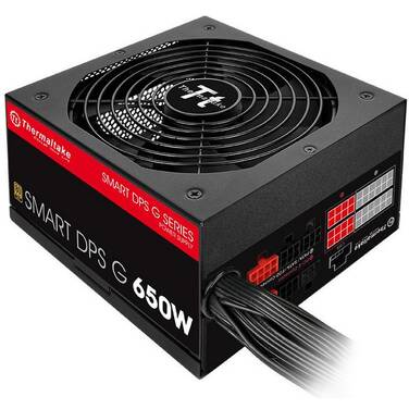 650 W Thermaltake Smart DPS G 80 Plus Gold Power Supply PS-SPG-0650DPCG-G