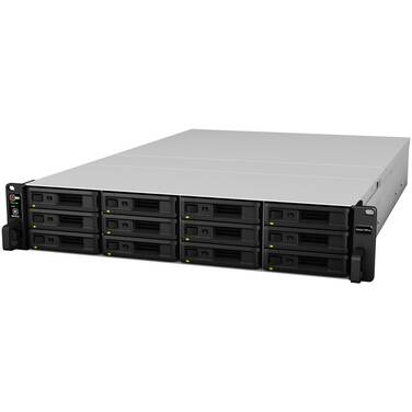 12 Bay Synology RS3617RPxs RackStation Gigabit NAS Unit