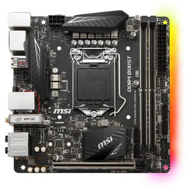 MSI S1151 Mini-ITX Z370I Gaming Pro Carbon AC DDR4 WIFI Motherboard