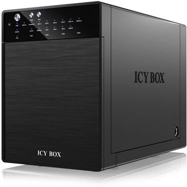 4 Bay ICY BOX IB-RD3640SU3E2 External JBOD System for 3.5 SATA HDD