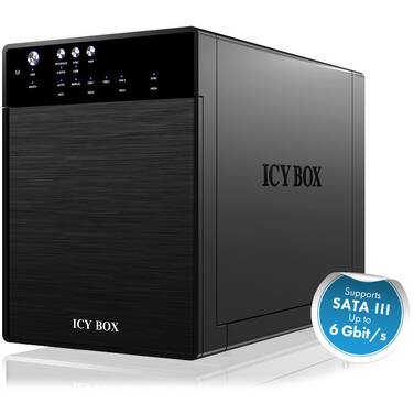 4 Bay ICY BOX IB-3640SU3 External JBOD System for 3.5 SATA HDD