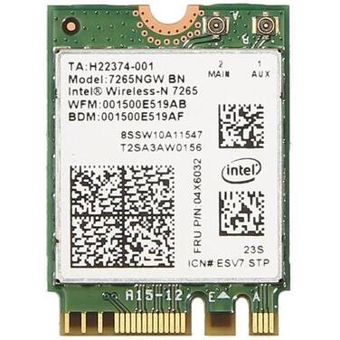 Intel Dual Band Wireless-AC 7265/Bluetooth M.2 Card for NUC PN 7265.NGWWB.W
