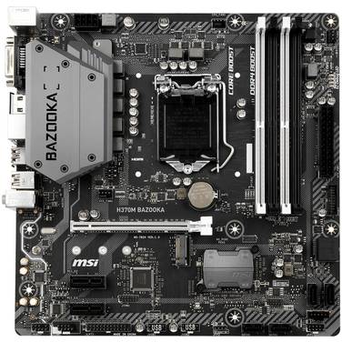 MSI S1151 MicroATX H370M BAZOOKA DDR4 Motherboard