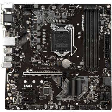 MSI S1151 MicroATX B360M PRO-VDH DDR4 Motherboard